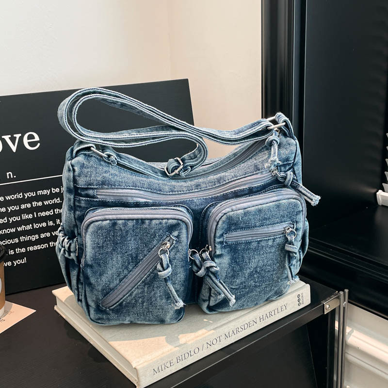 Women'S Kipling Bags - Fashion Denim Shoulder Bag New Casual