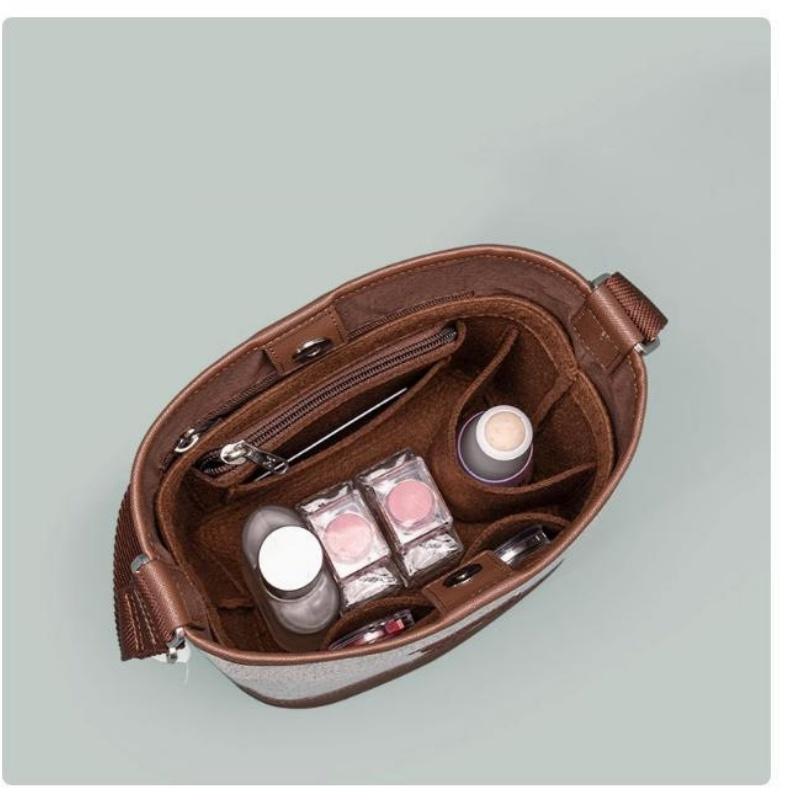 Women Bags Goyard - Felt Insert Bag Cosmetic Organizer Insert