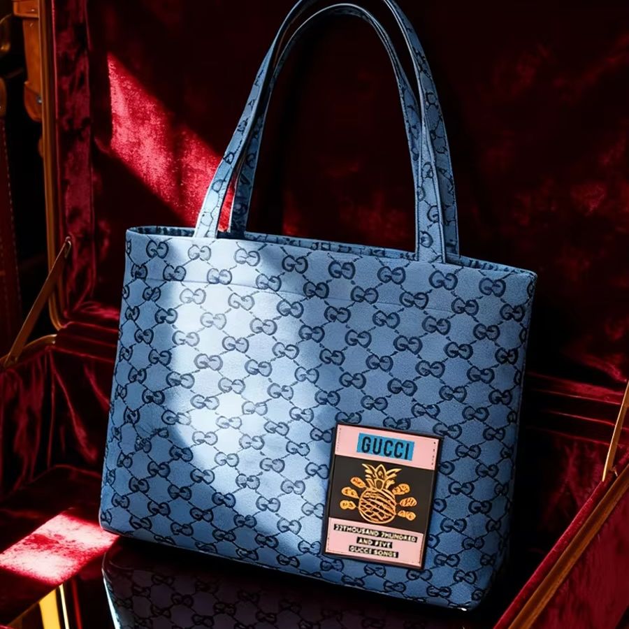 Women Bags Gucci - GUCCI bag Womens Canvas Tote Bag