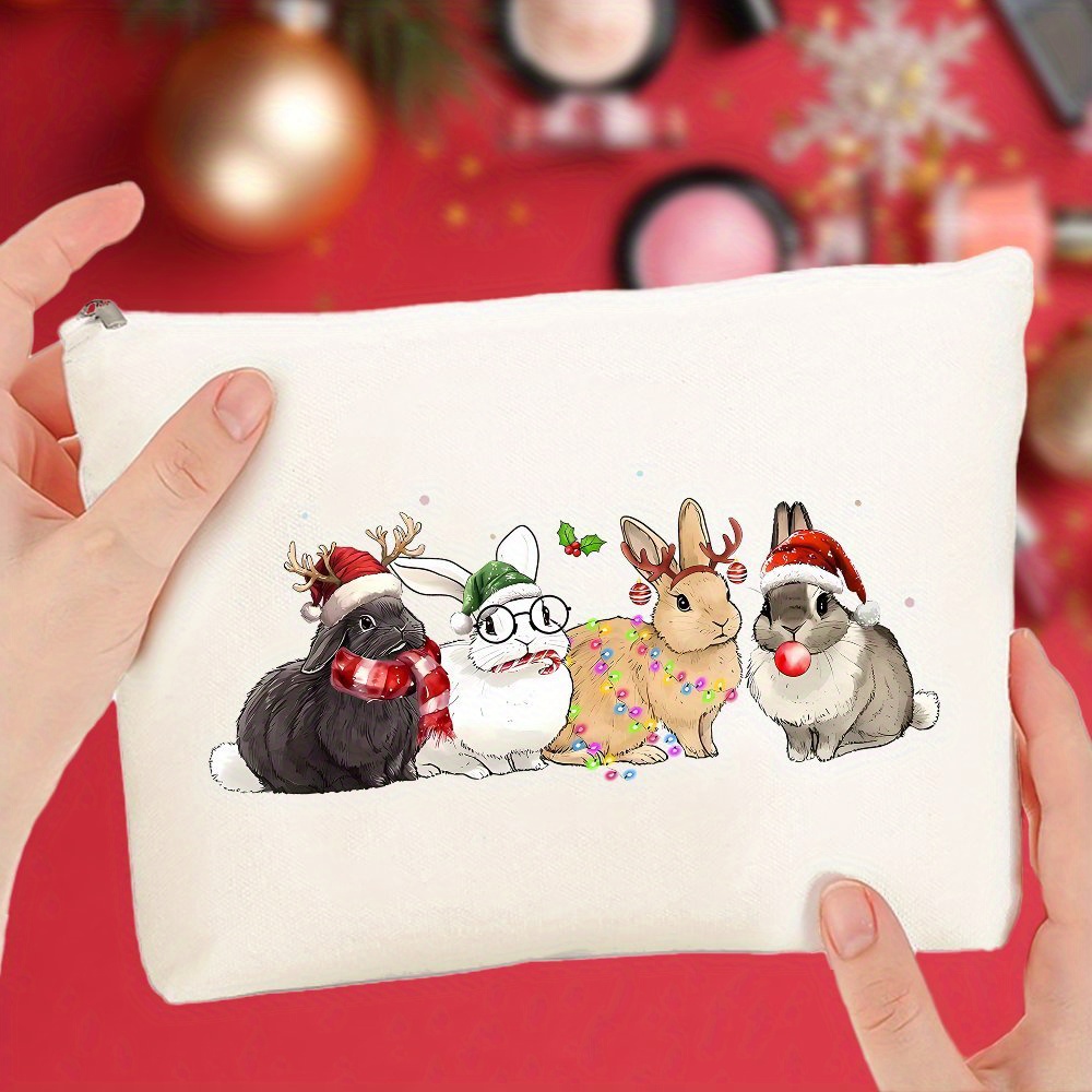 A Retro Christmas Rabbit Makeu - Women'S Retro Bags 评论和价格