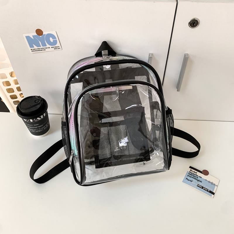 PVC Transparent Zipper Large C - Women Bags In Sale 评论和价格