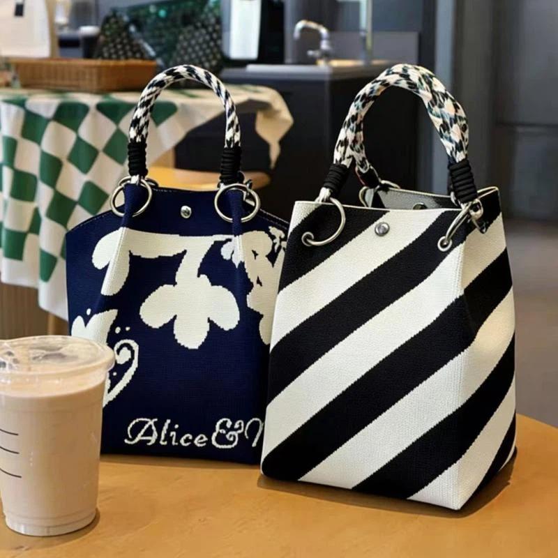 New Sale Knitted Women Tote Ba - Women Bags In Sale 评论和价格