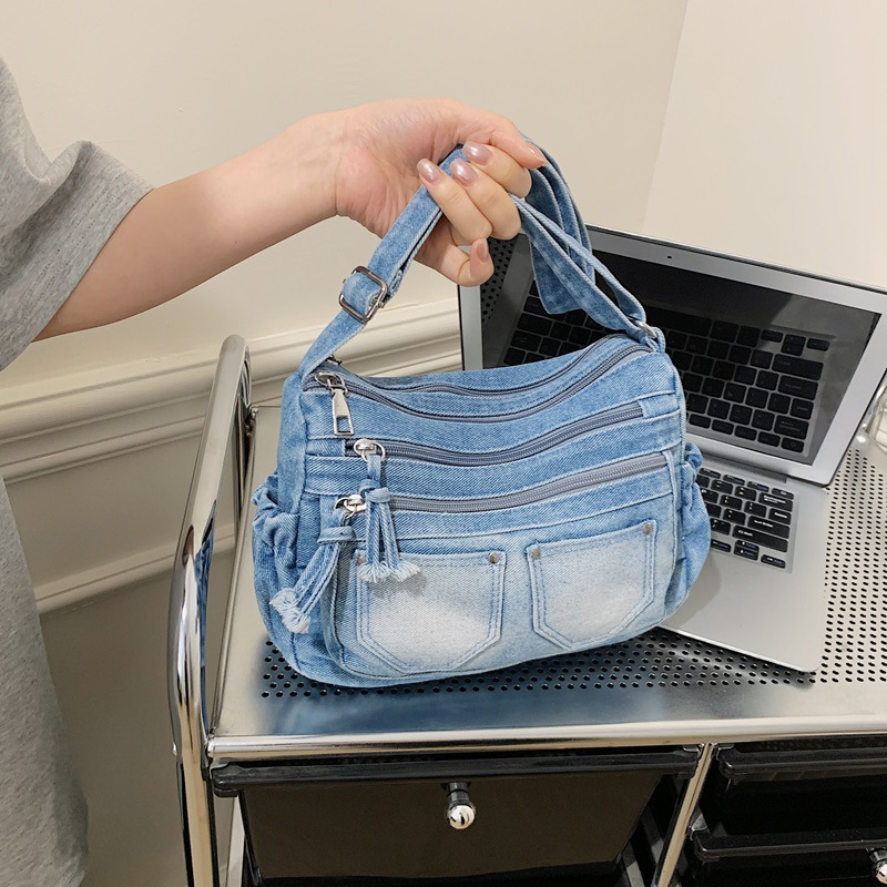 Korean Fashion Washed Denim Co - Women'S Kipling Bags 评论和价格