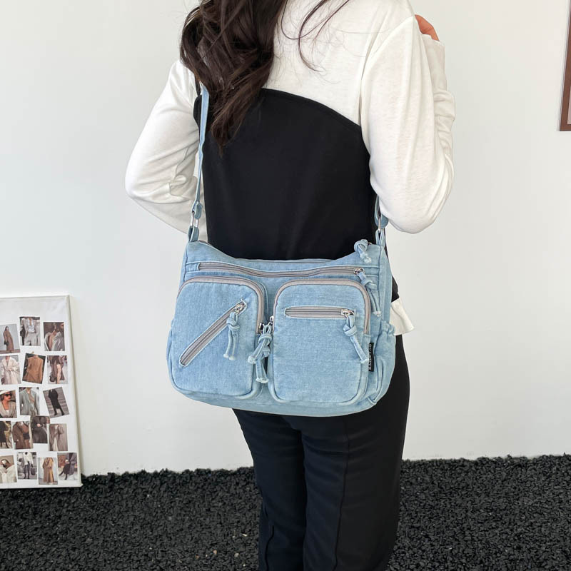 Fashion Denim Shoulder Bag New - Women'S Kipling Bags 评论和价格