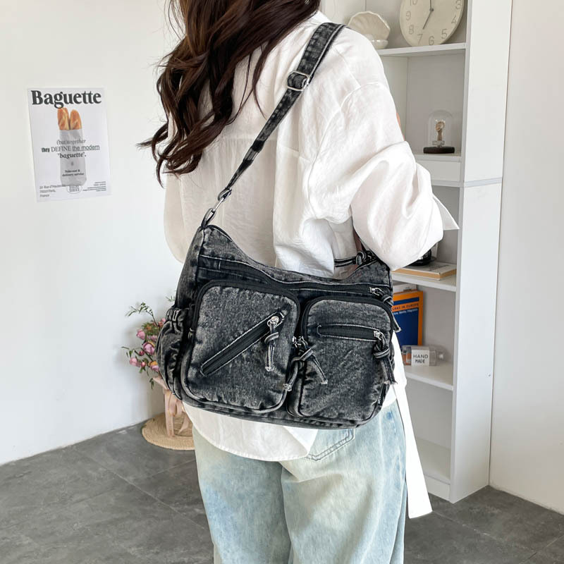 Fashion Denim Shoulder Bag New - Women'S Kipling Bags 评论和价格
