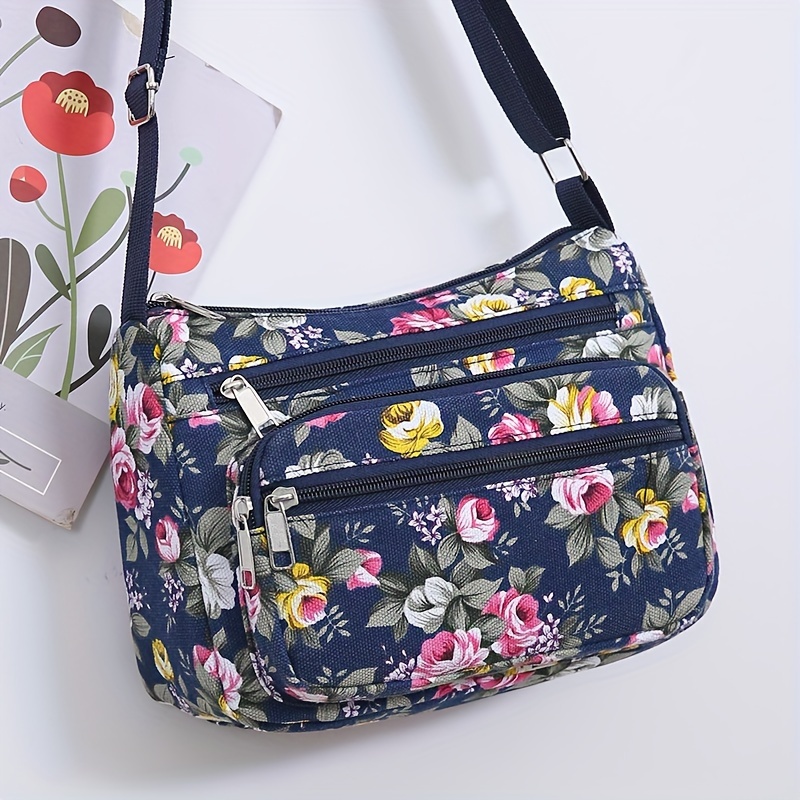 Stylish Floral Crossbody Bag,  - Women Bags Zip 评论和价格
