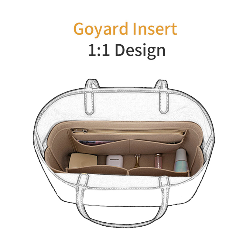 Felt Insert Bag Organizer For  - Women Bags Goyard 评论和价格