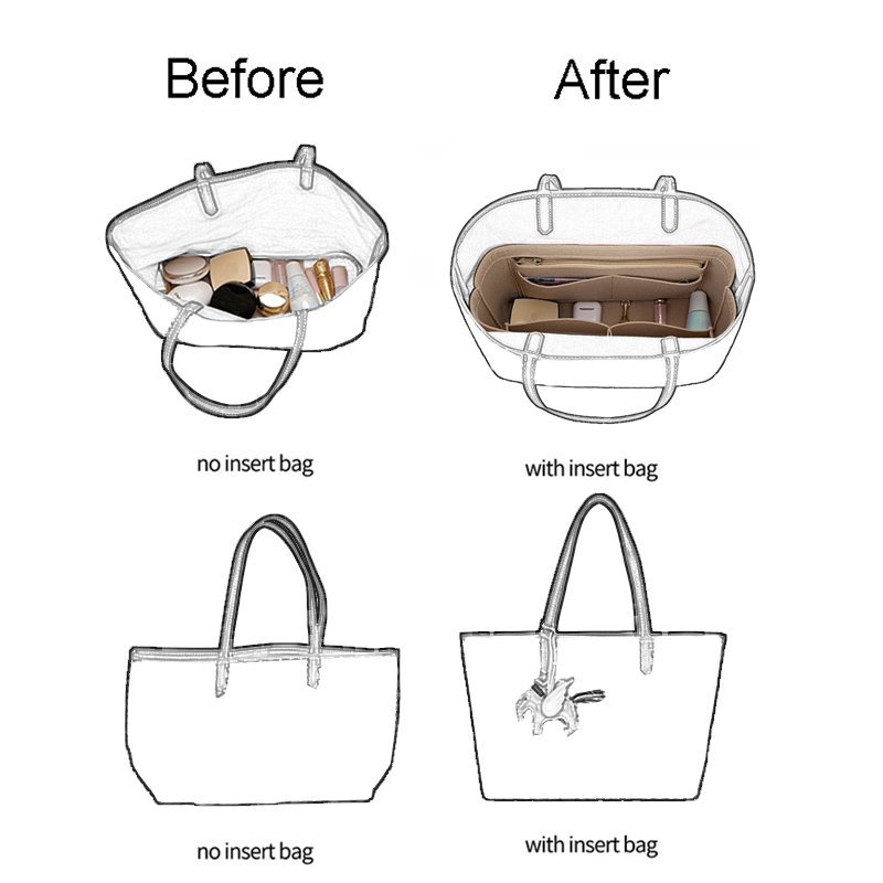 Felt Insert Bag Organizer For  - Women Bags Goyard 评论和价格