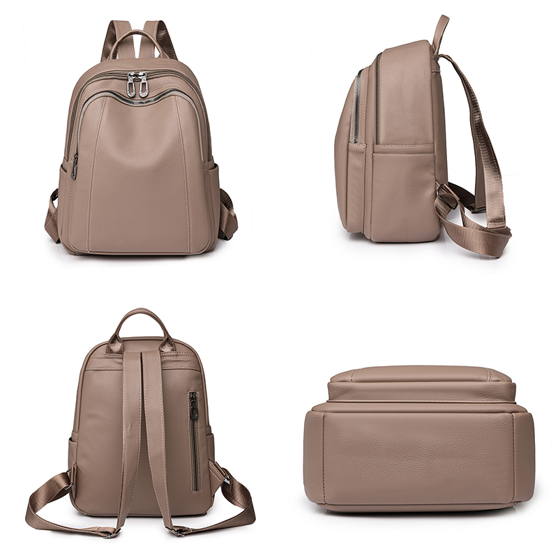 High Quality Leather Backpack  - Women Bags In Sale 评论和价格