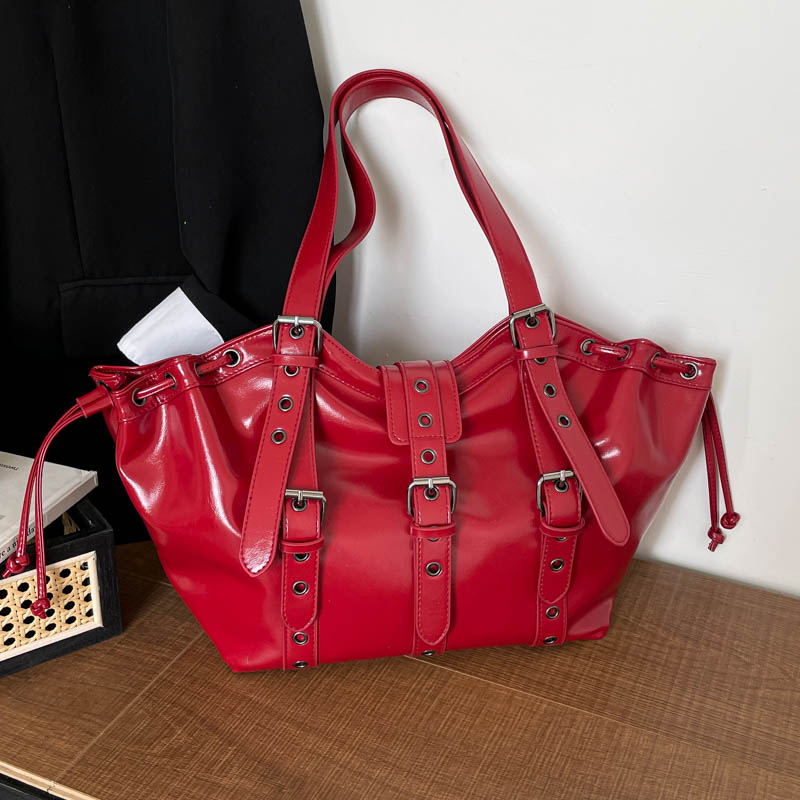 Y2K Gothic Rivet Adjustable St - Women Bags In Sale 评论和价格