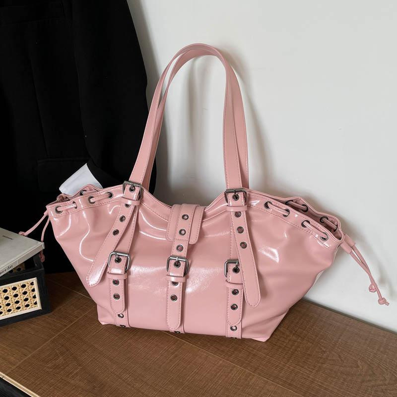 Y2K Gothic Rivet Adjustable St - Women Bags In Sale 评论和价格