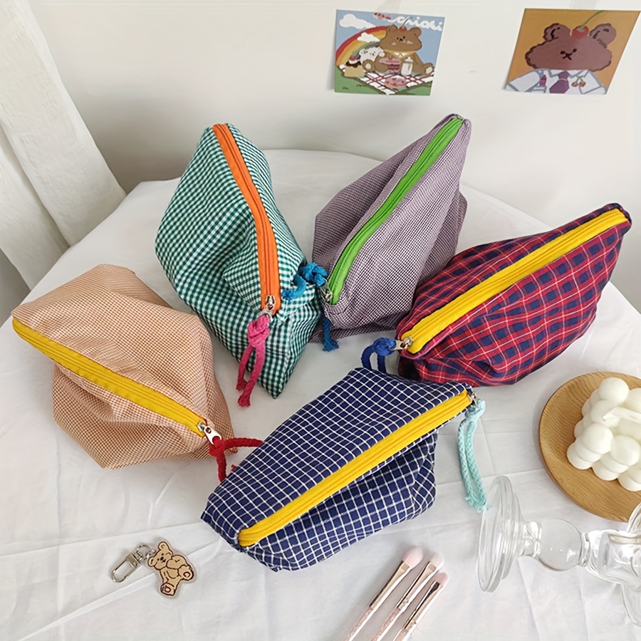 Hot Sale Women Plaid Makeup Ba - Women Bags In Sale 评论和价格