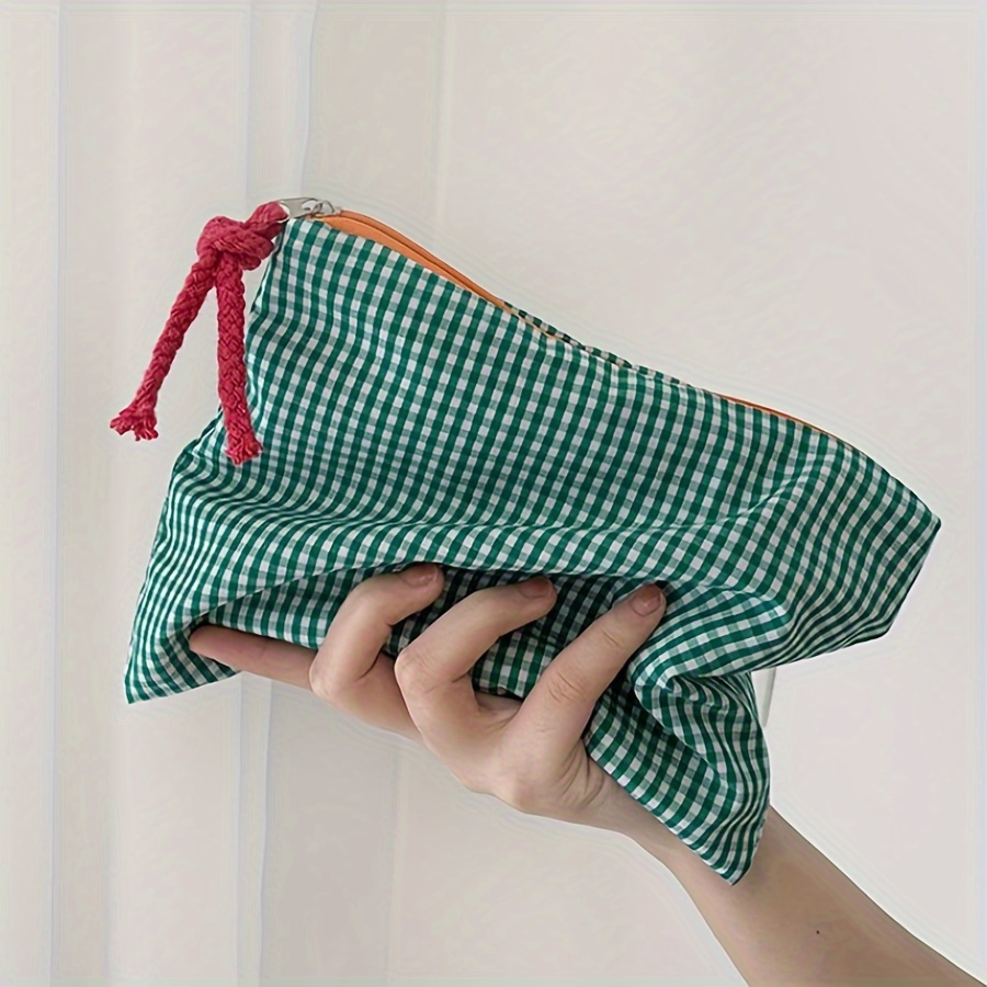 Hot Sale Women Plaid Makeup Ba - Women Bags In Sale 评论和价格