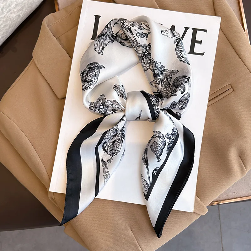 70*70cm Luxury Floral Print Si - Women Bags Online 评论和价格