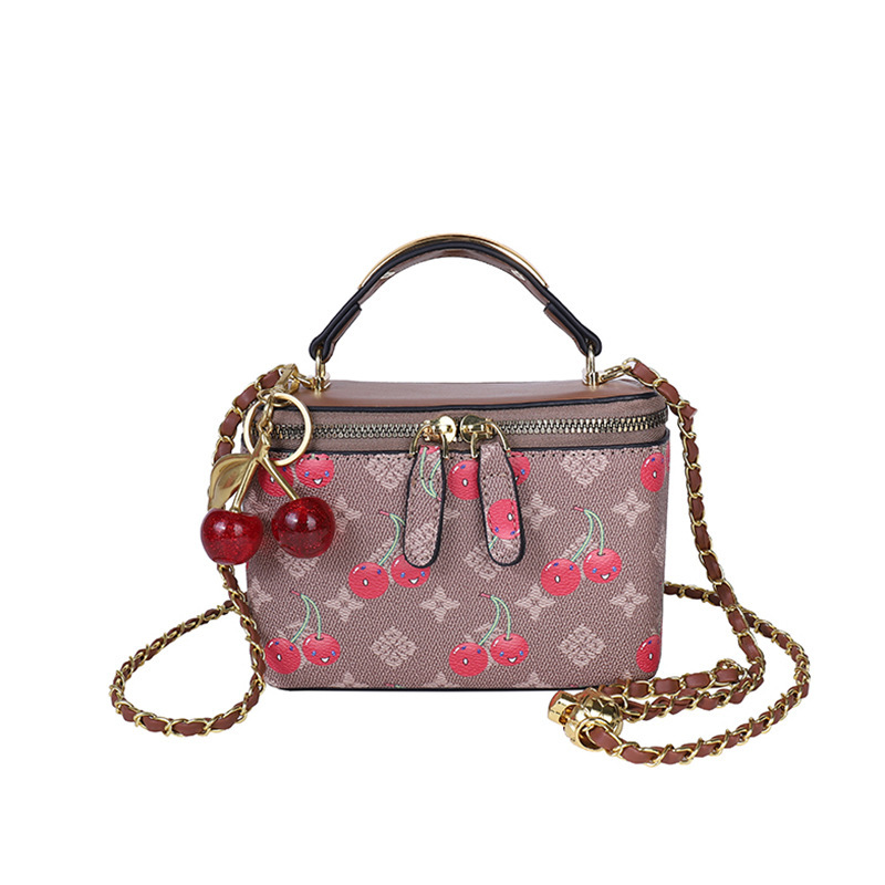 Cherry print mini square box b - Women'S Kipling Bags 评论和价格