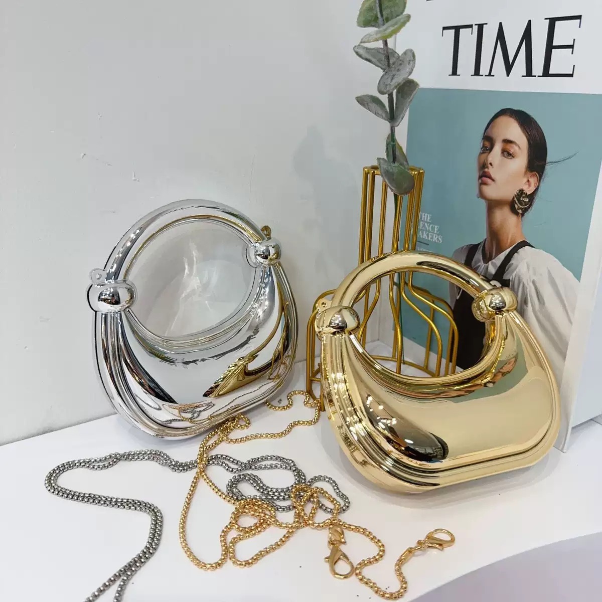 Mini Golden Evening Bag Purses - Women Bags Online 评论和价格