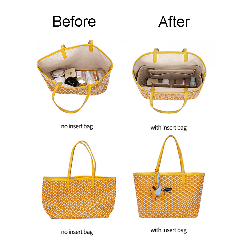 Felt Insert Bag Cosmetic Organ - Women Bags Goyard 评论和价格