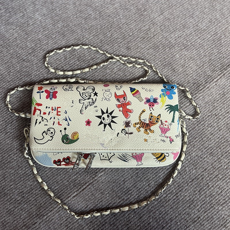 New Graffiti Illustration Prin - Women'S Kipling Bags 评论和价格
